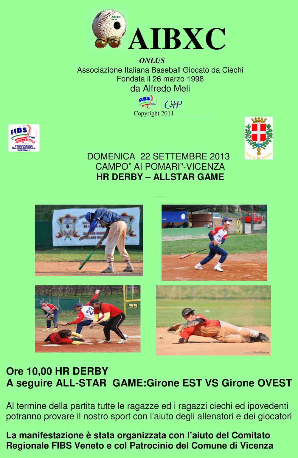 Locandina Baseball 2013
